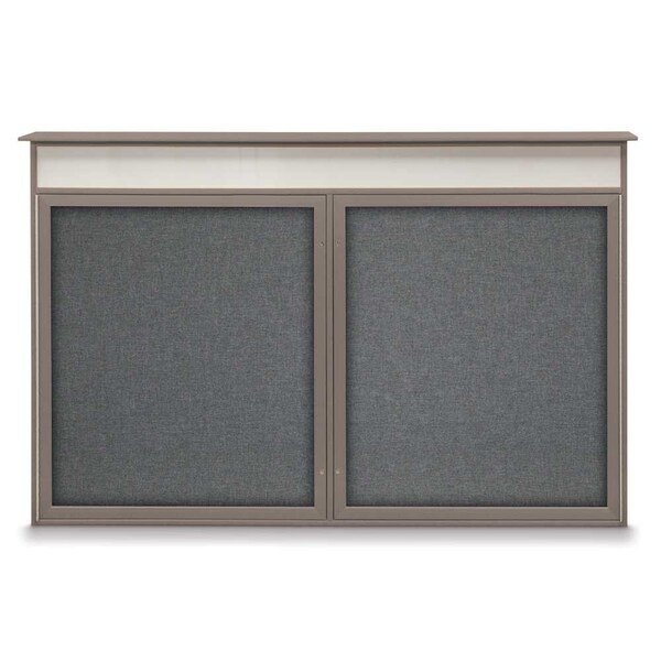 Open Faced Traditional Corkboard, 96x48"